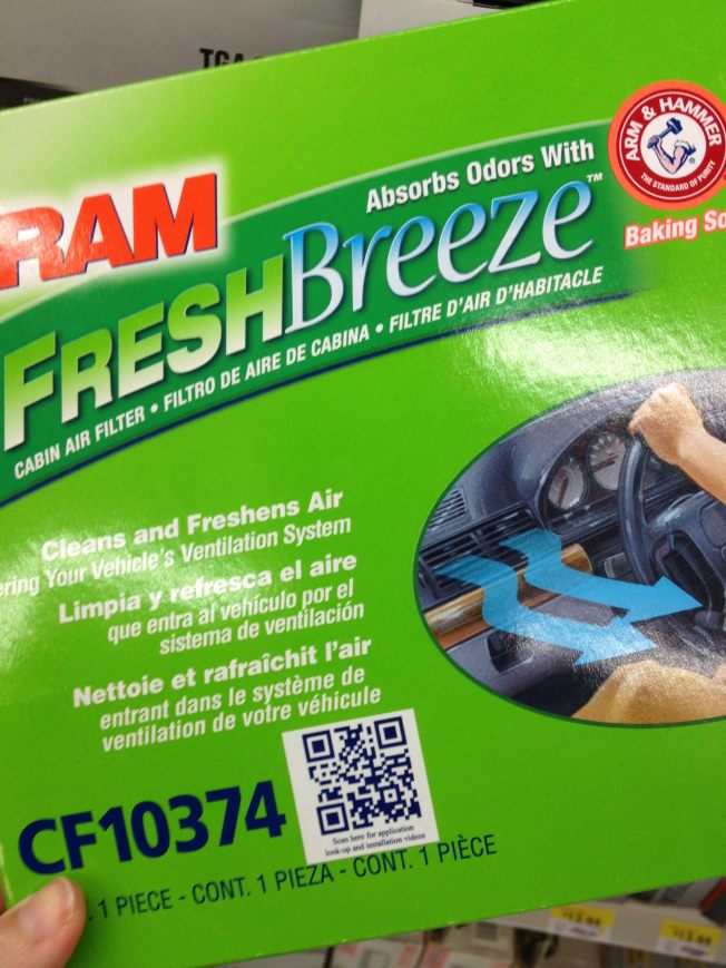 FRAM Fresh Breeze air filter